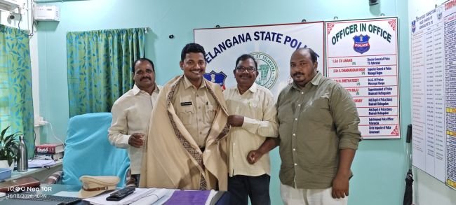 ఎస్హెచ్ఓ సాయి కిషోర్ రెడ్డి తో దస్తగీర్