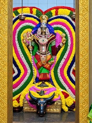 శ్రీ దుర్గాదేవి  అలంకారంలో చాముండేశ్వరి దేవి 