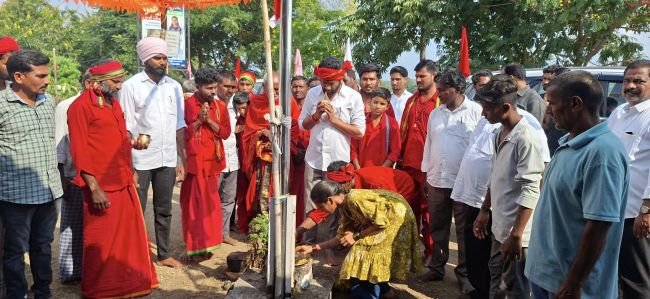 ఖండేపల్లి జగదాంబ దేవి ఆలయంలో ప్రత్యేక పూజలు చేసిన బోథ్ ఎమ్మెల్యే అనిల్ జాదవ్