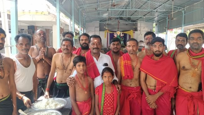 తొమ్మిది రోజుల పాటు అన్నప్రసాద వితరణ విజయవంతం