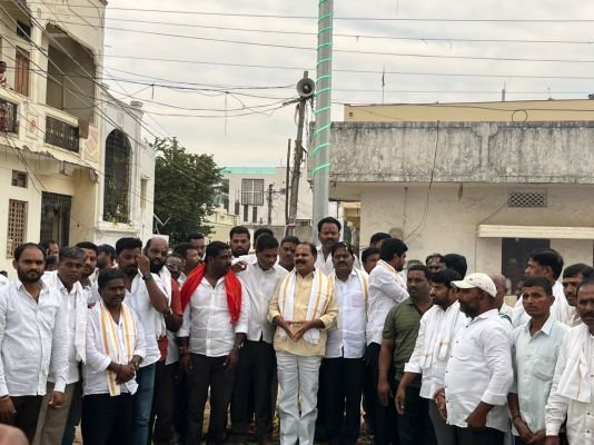 లింగారెడ్డిగూడ గ్రామంలో దసరా వెలుగులు....