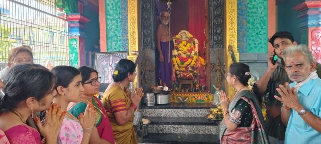 పుట్టల కామేశ్వరి దేవాలయంలో చండీహోమం