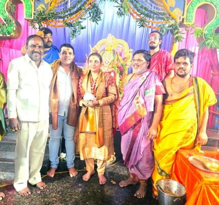 జీటీఎస్‌ దేవస్థానంలో ఘనంగా దుర్గాష్టమి పూజలు