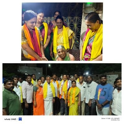 అద్దంకిలో జోరందుకున్న టీడీపీ ప్రచారం.  ఇంటింటికీ తిరుగుతూ ఓట్ల అభ్యర్థన. 