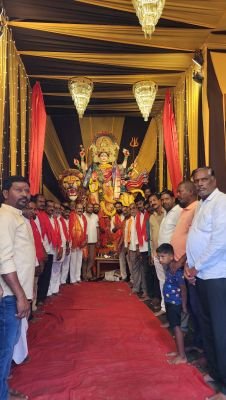 వైభవంగా దేవి నవరాత్రి ఉత్సవాలు  పూజలు చేసిన ఎమ్మెల్యే చింత ప్రభాకర్