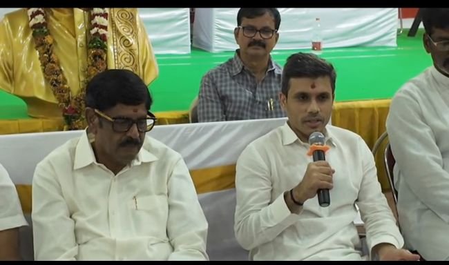 అభివృద్ధి అజెండాగా రాజకీయ నిర్ణయం  --యువ నేత బొమ్మిరెడ్డి తారక్ నాథ్ రెడ్డి