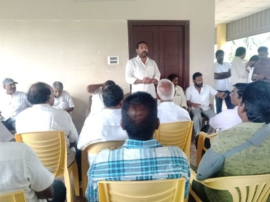 టీడీపీపార్టీ విజయానికి సమిష్టిగా కృషి చేయాలి . దాట్ల పృథ్వీరాజ్..