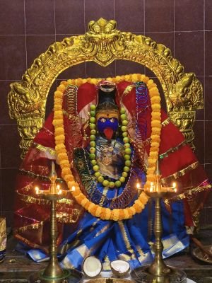 బ్రహ్మగిరి క్షేత్రంలో శ్రీ మహిషాసుర మర్దిని దేవి అలంకరణ