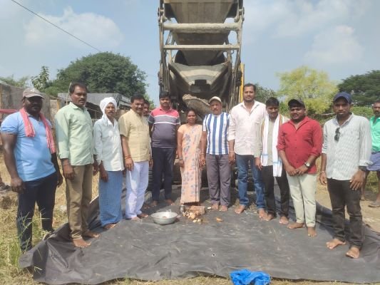 ఎమ్మెల్సీ సహకారంతో,ఆడేపల్లి గ్రామంలో సీసీ రోడ్డు పనులు ప్రారంభం