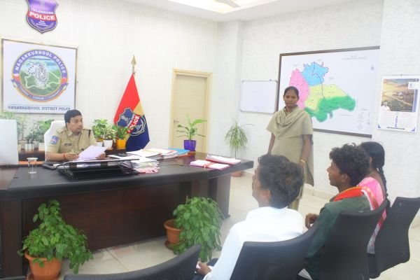 ప్రజావాణికి వచ్చే ఫిర్యాదులు త్వరగా పరిష్కరించాలి - నాగర్ కర్నూల్ జిల్లా ఎస్పీ సంగ్రామ్ సింగ్ జి పాటిల్