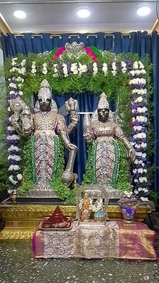 కుందనాలంకరణలో రమా సమేత సత్యనారాయణ స్వామి