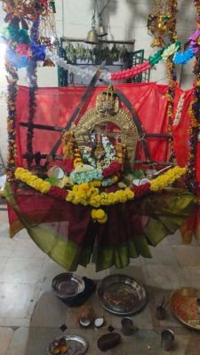 చాముండేశ్వరి దేవి అలంకరణలో దివ్య దర్శనం..