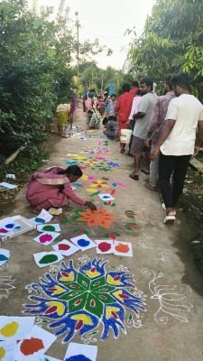 సంపూర్ణ అక్షరాస్యతే ధ్యేయం  మహిళల్లో చైతన్యం నింపిన ‘అక్షర రంగవల్లులు’ కార్యక్రమం