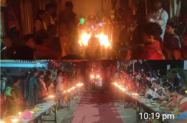 నింభ కుసుమ హారతితో శాంతించిన అమ్మవారు 