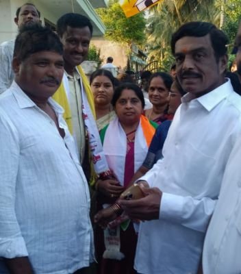 ఎన్నికల ప్రచారం ప్రారంభించిన కూటమి అభ్యర్థి శైలజ 
