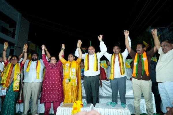 విజయనగరంలో కూటమి నేతల విస్తృత ప్రచారం...