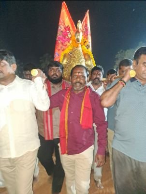 మైనంపల్లి గెస్ట్ హౌస్‌లో వైభవంగా మైసమ్మ తల్లి తెప్పోత్సవం: హాజరైన మల్కాజిగిరి కాంగ్రెస్ ముఖ్య నేతలు!