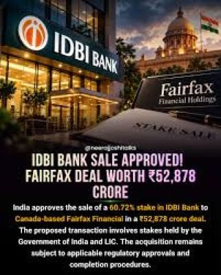 ఐడీబీఐ బ్యాంక్ మెగా డీల్‌తో ఫెయిర్‌ఫాక్స్ $2.3 బిలియన్ల లిక్విడిటీపై పరిమిత ప్రభావమే: మూడీస్ విశ్లేషణ!
