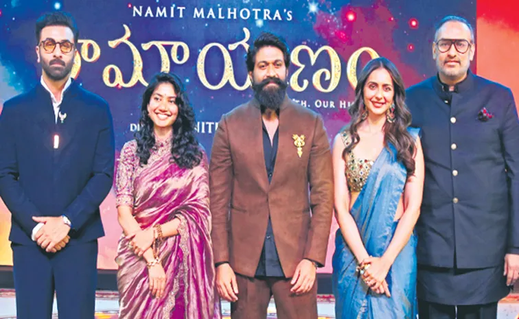 తెలుగు ప్రేక్షకుల అభిమానం ఎంతో విలువైనది.. 'రామాయణం' ప్రీ రిలీజ్ ఈవెంట్‌లో రణ్‌బీర్ కపూర్ ఎమోషనల్ స్పీచ్!