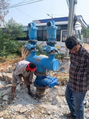 కృష్ణా ఫేజ్‌-2 పైప్‌లైన్ మరమ్మతులు పూర్తి: 5 గంటల్లోనే నీటి సరఫరా పునరుద్దరణ 