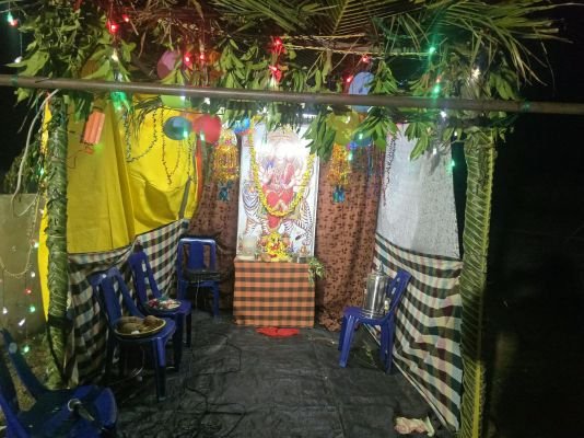 భూమా నంద ఆశ్రమంలో వైభవంగా దుర్గమ్మ వారి విగ్రహ ప్రతిష్టాపన కార్యక్రమం.