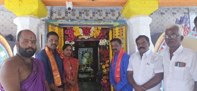 శ్రీ లక్ష్మీ నరసింహ స్వామి వారి ని దర్శించుకున్న పిఎసిఎస్ చైర్మన్  అనిత జితేందర్ రెడ్డి