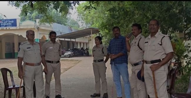 ఎంపీటీసీ, జడ్పీటీసీ నామినేషన్లకు భారీ పోలీస్ బందోబస్తు