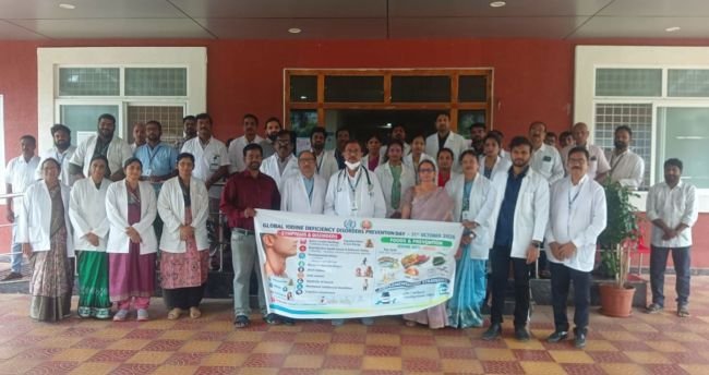 జాతీయ అయోడిన్ లోప రుగ్మతల నివారణ కార్యక్రమంపై అవగాహన సదస్సు