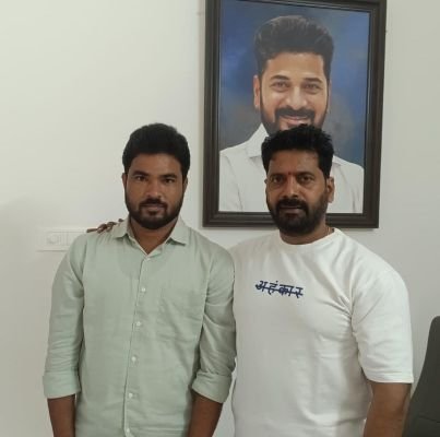 కృష్ణారెడ్డిని కలిసిన కాంగ్రెస్ నేత దాము