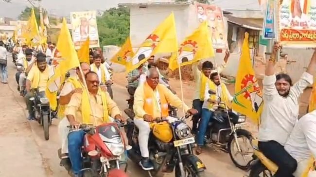 బూర్వంచను అన్ని విధాలుగా అభివృద్ధి చేస్తా   - టిడిపి నేత కాపా శ్రీనివాసరావు 