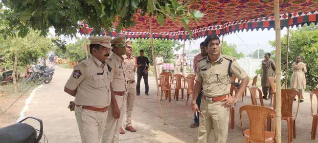 ఎన్నికల్లో అలజడులు సృష్టిస్తే కఠిన చర్యలు తప్పవు  జిల్లా ఎస్పీ విక్రాంత్ పాటిల్ హెచ్చరిక
