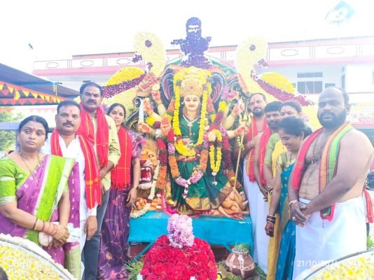 బోధన్‌లో ప్రారంభమైన దుర్గామాత నిమజ్జన శోభాయాత్ర