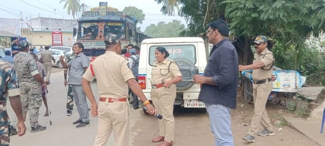 నామినేషన్ కేంద్రాల వద్ద పటిష్ట బందోబస్తు – ఏఎస్పీ సౌజన్య