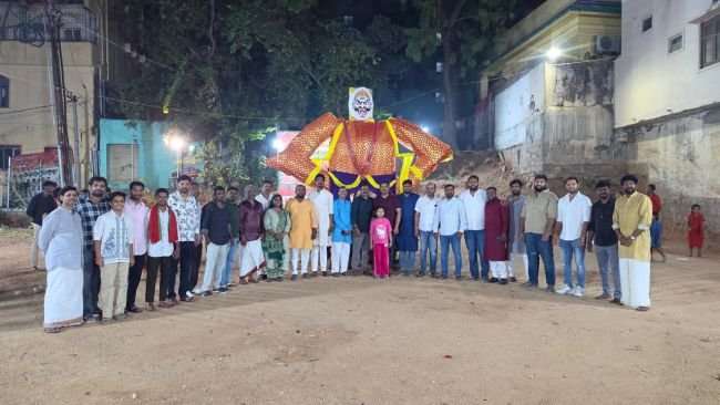 వెంగళరావు నగర్ కాలనీలో ఘనంగా రావణ దహన కార్యక్రమం