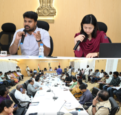 ఎంపీటీసీ, జడ్పీటీసీ ఎన్నికల నిర్వహణఫై అధికారులకు శిక్షణ.. ఎన్నికల నిర్వహణలో సందేహాలను నివృత్తి చేసుకోవాలి.. జిల్లా కలెక్టర్ ఆర్ మహేష్ కుమార్
