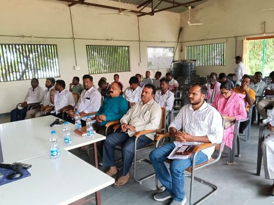 పత్తి కొనుగోలు పై అవగాహన కార్యక్రమం