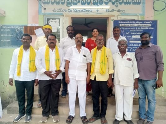 ఉయ్యూరులో టీడీపీ అభ్యర్థుల విజయమే లక్ష్యం: వై.వి.బి. రాజేంద్ర ప్రసాద్