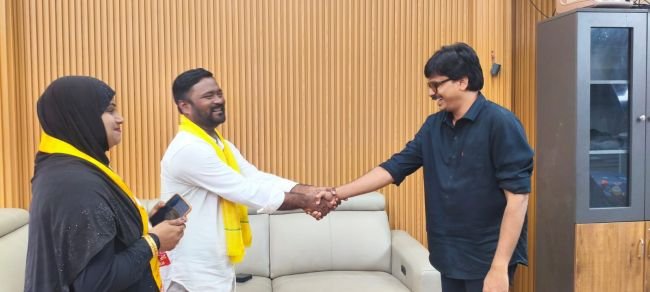 34వ వార్డులో కీర్తి జావిద్ ముమ్మర ప్రచారం