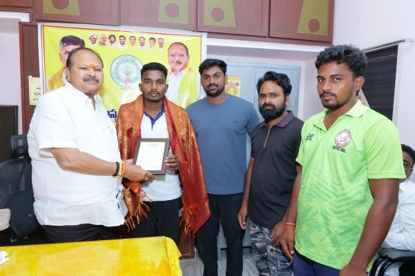 అంతర్జాతీయ గుర్తింపు రావడం గర్వకారణం : ఎమ్మెల్యే కన్నా 