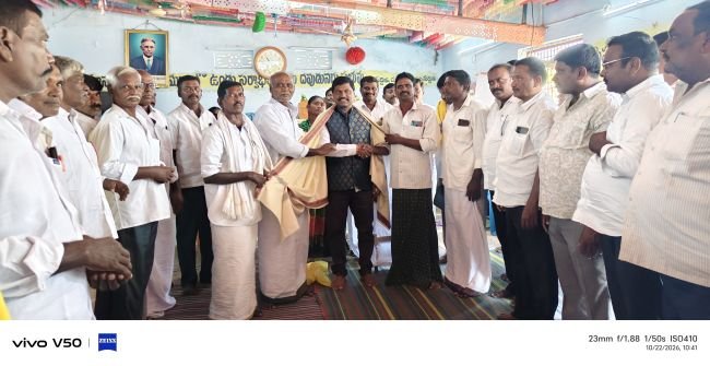 సర్వమత ప్రార్థనల అనంతరం ఎంపీటీసీగా ఎంపీపీ అభ్యర్థి నామినేషన్