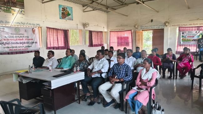 కొండపాకలో రైతు నేస్తం కార్యక్రమం ప్రత్యక్ష ప్రసారం