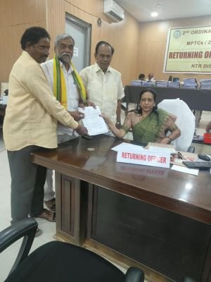 వత్సవాయి జెడ్పీటీసీ కూటమి అభ్యర్థిగా వడ్లమూడి రాంబాబు నామినేషన్
