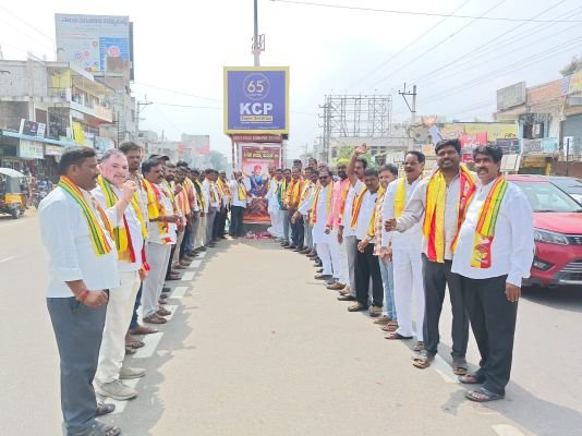 కందుకూరు మండల కేంద్రంలో ఘనంగా పండుగ సాయన్న జయంతి వేడుకలు 