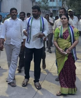 3వ డివిజన్‌లో హోరెత్తిన కృష్ణమూర్తి,ప్రచారం