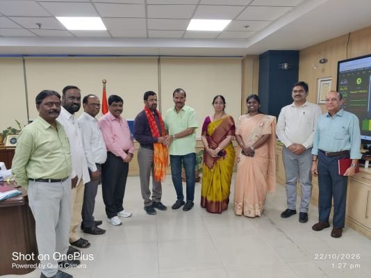 జలమండలి ఎండీకి దసరా శుభాకాంక్షలు తెలిపిన టీజీవో ప్రతినిధులు