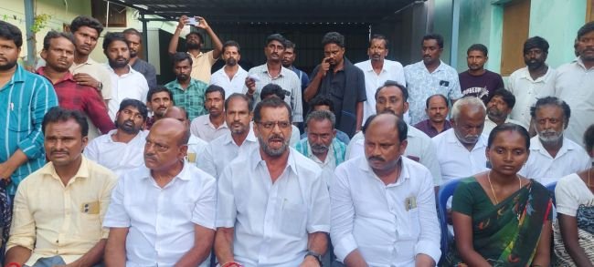 తెలుగుదేశం పార్టీ నాయకులకు భయపడే ప్రసక్తే లేదు - వైయస్సార్ పార్టీ నేత వి వాసుదేవా నాయుడు
