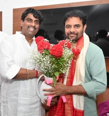 బీఆర్‌ఎస్ వర్కింగ్ ప్రెసిడెంట్‌కు దసరా శుభాకాంక్షలు తెలిపిన సుధాకర్ రెడ్డి