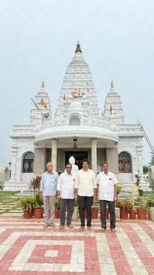 ఉండ్రాజవరంలోని బౌద్ధపీఠాన్ని సందర్శించిన ఎమ్మెల్యే ఆరిమిల్లి రాధాకృష్ణ