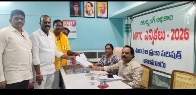 ఆలమూరు మండలంలో జోరుగా ఎన్నికల సందడి: రెండో రోజు 48 ఎంపీటీసీ నామినేషన్లు దాఖలు!