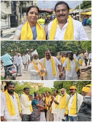 పలమనేరు చైర్‌పర్సన్‌ పీఠమే లక్ష్యంగా రాజ్యలక్ష్మి కృష్ణమూర్తి